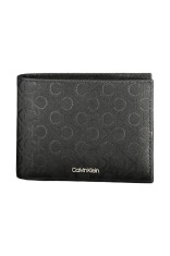 Calvin Klein Portofel Ck Must Mono Bifold de piele pentru barbati, Negru foto