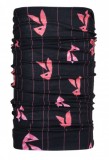 Bandana Multifunctionala Zajo Unitube Black Gems, Esarfa Gat, Masca, Caciula, Antibacteriana, Unisex, Poliester
