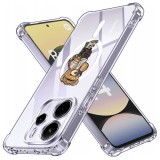 Husa antisoc pentru xiaomi redmi note 14 4g (standard) - airbag tpu, col&Egrave;uri ranforsate- selfie