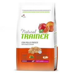 Trainer Natural Medium Puppy &amp;amp;amp; Junior fresh chicken 12 kg foto