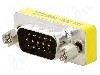 Adaptor din ambele par&amp;#355;i, D-Sub 15pin HD tata, ENCITECH - 2401-0101-02