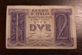 Bancnota Italia - 2 Lire 1939