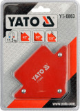 Dispozitiv magnetic fixare pentru sudura 82x120x13 mm YATO