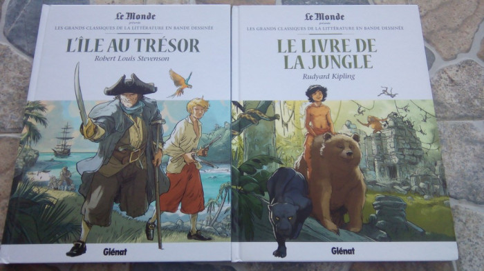 LES GRANDS CLASSIQUES DE LA LITTERATURE EN BANDE DESSINE-1 VOL.