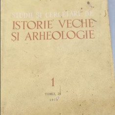 STUDII SI CERCETARI DE ISTORIE VECHE SI ARHEOLOGIE 1/1974 TOMUL 25