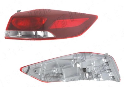 Stop spate lampa Hyundai Elantra (Ad), 02.2016-, spate, Dreapta, partea exterioara; P21/5W+PY21W; fara suport bec, DEPO foto