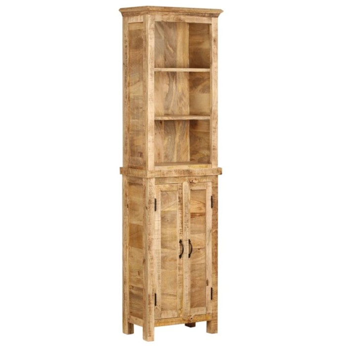 vidaXL Bibliotecă, 50 x 30 x 180 cm, lemn masiv de mango 247329