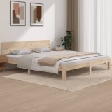 Gossi cadru de pat super king, 180x200 cm, lemn masiv