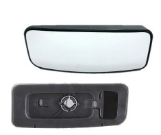 Geam oglinda exterioara cu suport fixare Mercedes Sprinter 209-524, 2009-2018, Sprinter W910, 2018-, Vw Crafter (2e), 2009-04.2017, Stanga, panoramic