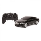 MASINA CU TELECOMANDA BENTLEY CONTINENTAL GT NEGRU CU SCARA 1 LA 24 SuperHeroes ToysZone, Rastar