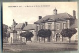 AD 497 C. P. VECHE -CHAULNES EN 1914 -LA MAIRIE ET LA STATUE DE LHOMOND -FRANTA, Circulata, Printata