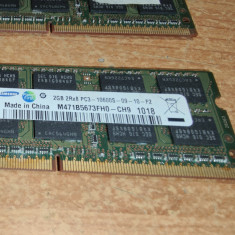 Ram Laptop Samsung 2GB DDR3 PC3-10600S M471B5673FH0-CH9