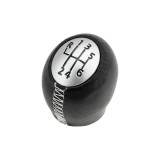 Nuca schimbator cu cusatura alba, 6 viteze, compatibil Renault Megane II, Laguna, Kangoo, Twingo, Modus, Clio,