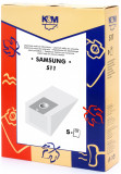 Sac aspirator Samsung VP77, hartie, 5X saci, K&amp;M