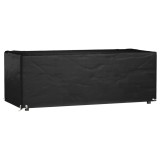 vidaXL Husă pentru mobilier de grădină, 8 ocheți, 192x82x65 cm, pătrat