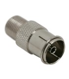 Adaptor coaxial mama F la mama tv coaxial, Oem