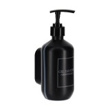 Dispenser Gel Duș 380Ml Prindere Perete &ndash; Negru