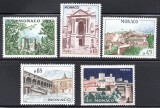 Monaco 1960, Arhitectura, serie neuzata, MNH