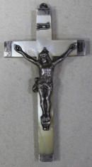 CRUCIFIX DIN ARGINT SI SIDEF foto