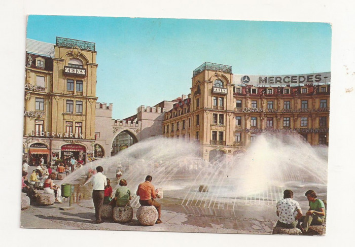 FG4 - Carte Postala - GERMANIA - Munchen, Karlplatz, necirculata