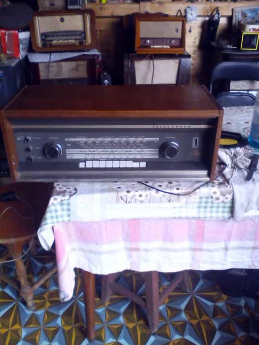 Radio vechi pe lampi Telefunken Opus Studio 2650 Stereo An 1965-1968