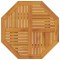 Set Bistro Pliabil 3 buc. Maro Lemn Solid de Acacia - 12