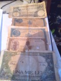 Lot 5 bacnote Romania Perioada interbelica