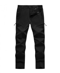 Pantaloni de drumetie pentru barbati Donhobo, impermeabili, negru, 36 - OUTLET