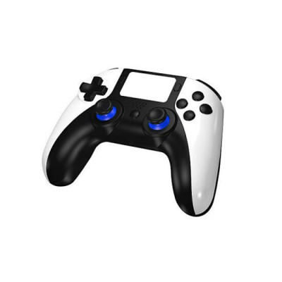 Gamepad FlashFire PS4 Pro Controller alb cu negru foto