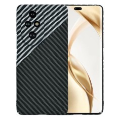 Husa slim carbon pentru honor 200 pro - protectie premium fibershell, stealth gray foto