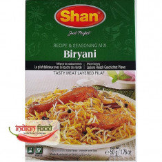 SHAN Biryani Masala (Condiment pentru Orez cu Carne) 50g