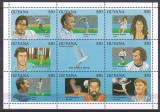 Guyana 1993 sport mari campioni Nadia Comaneci MI 4181-4189 MNH