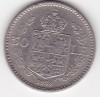 Romania 50 lei 1938, Cupru-Nichel