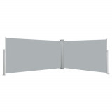 Cumpara ieftin Copertină laterală retractabilă, 160 x 600 cm, gri