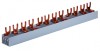 Pieptene busbar tip furca 3 poli 12 module(4x3 module) 63A 210mm 10mm &sup2; pentru conexiuni in sigurante, Pollmann