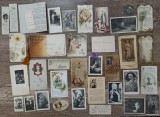 Lot diverse marturii/suveniruri catolice din Romania, prima jumatate a sec. XX