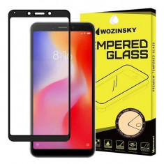 Folie Xiaomi Redmi 6Xiaomi Redmi 6A Wozinsky 5D Full Glue Neagru foto