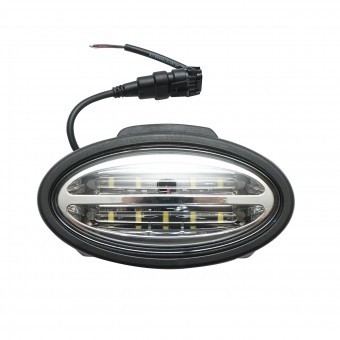 Proiector cabina LED oval pentru John Deere cod OEM RE331642/UT-W0456 foto