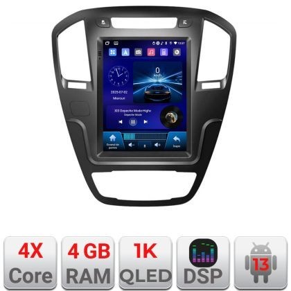 Navigatie Opel Insignia 2014-2017 tip tesla radio gps internet 4 Core carplay android auto 4+64 Incell Display kit-tesla-338+EDT-E220-RK CarStore Tech