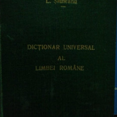 L. Saineanu - Dictionar universal al limbei romane