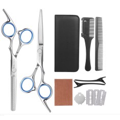 Set profesional 8in1 foarfece de tuns și de filat + accesorii