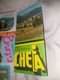 10 Brosuri vechi turismul Romanesc-CRIVAIA,BORSA,PALTINIS,BALVANYOS,TREI APE,SINGEORZ BAI,BAILE FELIX,CHEIA,SEMENIC