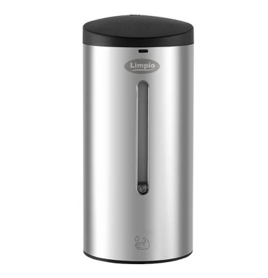 Dozator cu senzor pentru sapun lichid din inox 700 ml foto