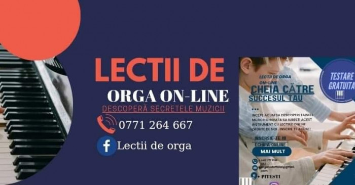 Lectii orga on-line