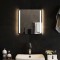vidaXL Oglindă de baie cu LED, 40x40 cm 151738