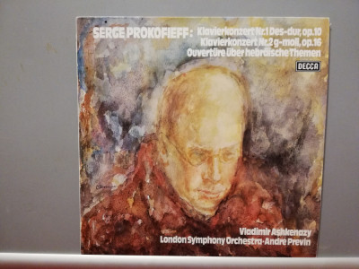 Prokofiev &amp;ndash; Piano Concert no 1 &amp;amp; 2 (1975/Decca/RFG) - VINIL/ca Nou foto