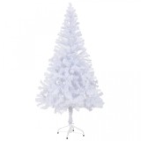 Brad de Crăciun artificial cu stativ din plastic 150 cm 380 ramuri