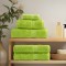 vidaXL Prosoape de spalare 4 pcs Verde măr 15 x 21 cm Bumbac
