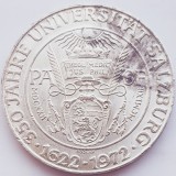 435 Austria 50 Schilling 1972 Salzburg University km 2913 argint, Europa