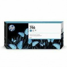 CARTUS CYAN NR.746 P2V80A 300ML ORIGINAL HP DESIGNJET Z6 A1 24 foto